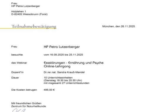 Essstörungen – Ernährung und Psyche Online-Lehrgang